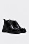 Genuine Leather Black Crocodile Patent Leather Women's Classic Boots 238Sza423 - 4