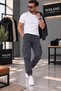Men's Gabardine Slim Fit Elastic Cargo Pants
