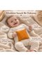 Home Baby Cherry Seed Pillow Muslin 15X15 cm Microwaveable Heating Pouch - 3
