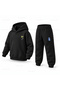 Kpop Demon Hunters Zoey Jump Print Kids Hooded Tracksuit Set - 3