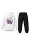 Six Seven 67 Octopus Game Printed Children's Hooded Tracksuit Set
