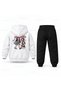 Katseye Yoonchae Sketch Printed Children's Hooded Tracksuit Set