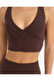 Brown Halter Bustier - 3