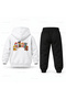 Paw Patrol Little Alkis Printed Children's Hooded Tracksuit Set