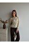 Buttoned Front Crew Neck Cardigan - 4