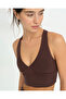Brown Halter Bustier - 5