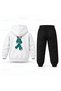Kpop Demon Hunters Zoey Shoulder Bag Printed Kids Hoodie Sweatshirt Set