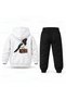 Kpop Demon Hunters Sussie Sandik Printed Children's Hooded Tracksuit Set