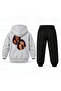Katseye Double Lara Megan Printed Children's Hooded Tracksuit Set