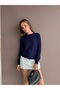 Buttoned Front Crew Neck Cardigan - 2