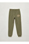 Printed Detailed Two-Thread Ribbed Jogger Sweatpants - 4