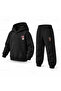 Katseye Megan Anime Printed Children's Hooded Tracksuit Set - 3