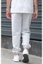 Men's 3 Thread Threaded Winter Sweatpants Baggy Cargo Jogger - 5
