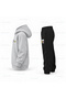 Snoopy Little Violin Printed Children's Hooded Tracksuit Set - 4