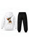 Paw Patrol Tracker Minicik Kus Printed Children's Hooded Tracksuit Set