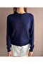 Buttoned Front Crew Neck Cardigan - 5