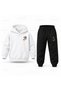 Six Seven 67 Kopek Space Printed Children's Hooded Tracksuit Set - 2