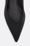Basic siyah kapalı stiletto - 4