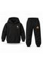 Six Seven 67 Panda Scribble Printed Children's Hooded Tracksuit Set - 2