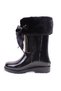 W10239 Campera Charol Soft Black Orthopedic Girls' Rain Boots - 3