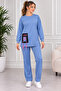 Apricot and Striped Spanish Style Colorful Youth Tracksuit Set