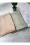 Hijab Cotton Soft Textured New Big Loop Pattern Jacquard Shawl Set of 3 and Makeup Mirror - 3
