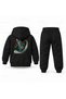 Six Seven 67 Dragon Printed Children's Hooded Tracksuit Set