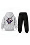 Six Seven 67 Baykus Night Game Printed Children's Hooded Tracksuit Set