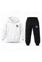 Kpop Demon Hunters Rumi Mira Yuz Printed Children's Hooded Tracksuit Set - 2