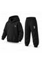 Snoopy Cookie Printed Children's Hooded Tracksuit Set - 3