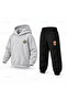 Paw Patrol Tracker Cicek Selam Printed Children's Hooded Tracksuit Set - 3