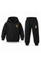 Six Seven 67 Bear Small Bicycle Printed Children's Hooded Tracksuit Set - 2