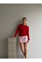 Buttoned Front Crew Neck Cardigan - 5