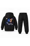 Six Seven 67 Cool Number Selfie Printed Children's Hooded Tracksuit Set
