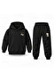 Snoopy Full Print Children's Hooded Tracksuit Set - 2