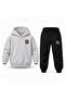 Katseye Collage Kose Printed Children's Hooded Tracksuit Set - 2