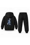 Katseye Daniela Kucuk Donus Printed Children's Hooded Tracksuit Set