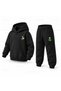 Six Seven 67 Dino Soft Top Printed Children's Hooded Tracksuit Set - 3