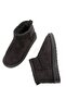 Women's Winter Boots with Plush Suede Look Inside, Thin Sole, Black Fon22 - 2
