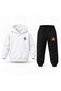 Six Seven 67 Monkey Banana Balance Printed Children's Hooded Tracksuit Set - 2