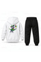 Paw Patrol Rocky Wind Printed Children's Hooded Tracksuit Set