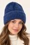 Women's Soft Bearded Beret, Folded Trendy Stretchy Beret - 4