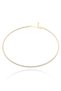 Italian Model Gold and Silver Color Choker Choker 201025909 - 2