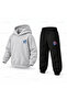 Kpop Demon Hunters Derpy Cicek Bul Printed Children's Hooded Tracksuit Set - 3