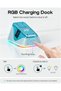 ماوس ألعاب لاسلكي NEX Lite مع شاشات ومنصة شحن RGB - 6