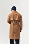 Trenchline Basic Double-Breasted Buttoned Trench Men's Coat - 4