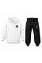 Katseye Six-Panel Printed Children's Hooded Tracksuit Set - 2
