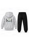 Snoopy Sleeping Hamagi Printed Children's Hooded Tracksuit Set