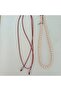 Twist 2-Piece Cord & Natural Stone Necklace - 4