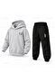 Snoopy Magician Printed Children's Hooded Tracksuit Set - 3